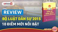 Luật Dân Sự 2015 Bản Tiếng Anh